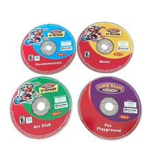 Jump Start Advanced 1st Grade 4-Disc CD-ROM Box Set PC Discs Only Vintage picture