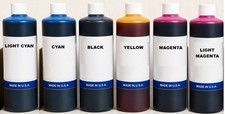 6 LITERS - PREMIUM COMPATIBLE BULK INK REFILL MIMAKI JV2/JV22/JV4 C-Y-M-K-LC-LM picture