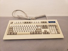 Vintage Fujitsu FKB4725 Peerless Clicky Mechanical PS/2 Keyboard N860-4725-T601 picture