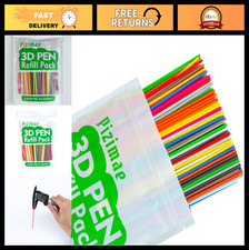 300 PCS 3D Pen Filament Refills - 10 Colors, PCL Low Temp 2.5mm, Eco-Friendly picture
