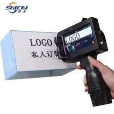 Handheld inkjet printer for printing metal, plastic, and glass logos on clothes picture