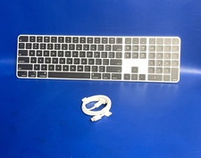 GENUINE Apple Wireless Magic Keyboard - A2520 -W CHARGING CABLE. picture