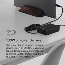 BELKIN CONNECT 11-IN-1 USB-C PRO DOCK AND 100W USB-C CORE GAN POWER -  SILVER picture