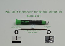 Dual Sided Phillips Cross and Torx T6 Screwdriver for Macbook Pro 13