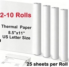 2-10 Rolls Thermal Printer Paper 8.5