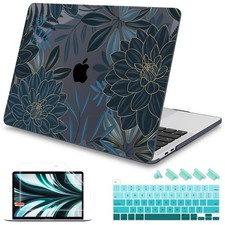 Mektron Designed Case for MacBook Pro 16 Inch A2141 Cover Dahlia Flower C035 picture