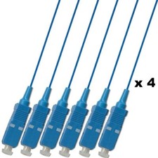 50M Outdoor Multimode 24 Strand Fiber Optic Cable 62.5/125 SC Patch Cable picture