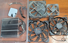 PC Fans Lot (4) + Mounting Piece Noctua Redux (2) + Be Quiet Pure Wings 2 (2x) picture
