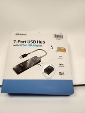 Inland 7-Port USB Hub With 5V2A USB Adapter picture