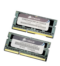 Corsair 8GB (2x4GB) DDR3 1333MHz SO-DIMM Laptop RAM CMSO4GX3M1A1333C9 picture