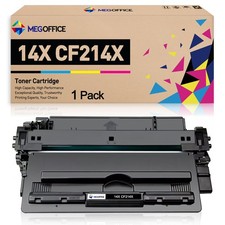 14X Black High-Yield Toner Cartridge CF214X CF214A 14A picture