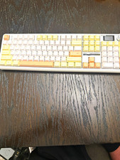 AULA F108Pro Mechanical Wireless/Bluetooth/Wired Keyboard w/ Screen & Knob picture