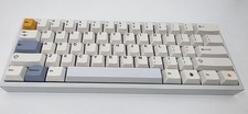 TOFU 60% Keyboard, White - EQUALZ Banana Split Linear Switches (Hand Lubed) picture
