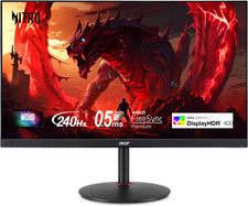 MONITOR Acer Nitro 27In QHD 2560X1440 IPS 240Hz Gaming XV272U W2Bmiiprx picture