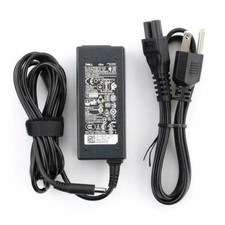 Lot of 20 Dell HA45NM140 45W 00285K 19.5V 2.31A OEM Laptop Chargers picture