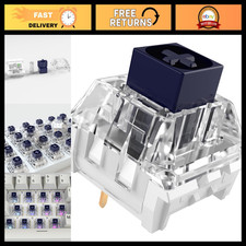 36 Pcs Clicky Mechanical Keyboard Switches - 3-Pin, 60gf, Lubed, Waterproof picture