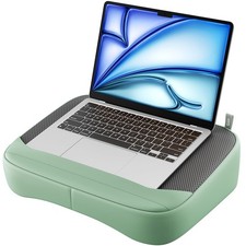 SAIJI Breathable Laptop Pillow, Ultra Lightweight Lap Desk with Cushion, Comp... picture