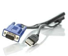 Avocent Autoview AVRIQ-USB USB AV KVM Switch Server Module cable picture