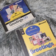 Hallmark Connections Greetings Cd Rom Lot - 1999 & 2000 W/Keys Windows 95 / 98 picture