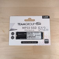 New in Box TeamGroup MP33 M.2 2280 512GB PCIe 3.0 X4 NVMe 1.3 3D NAND 2280 picture