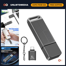64GB USB 3.0 Flash Drive with USB Adapter - High-Speed Thumb Drive Storage picture
