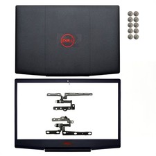 New LCD Back Cover Front Bezel Hinges for Dell G3 15 3590 G3 15 3500 P89F 0YGCNV picture