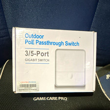 CentroPower Outdoor PoE Passthrough Switch 3/5-Port Gigabit Unmanaged RJ-45 picture