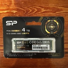 NEW Silicon Power 4TB US75 / UD90 NVME PCIe Gen4x4 M.2 2280 SSD picture
