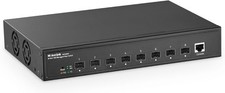 MokerLink 8 Port 10G SFP+ Managed Switch, SFP + Ports, L3 Web/CLI Managed, 160Gb picture