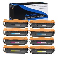 8PK CF380A CF381A CF382A CF383A Toner Set For HP Laserjet Pro MFP M476dn M476nw picture
