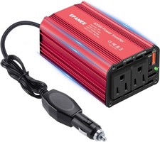 400W Power Inverter 12V DC to 110V AC, Car Charger Plug in Adapter Outlet wit... picture