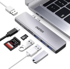 Choetech HUB-M23 7 in 1 USB-C Multiport Adapter  Micro 3 Hub for MacBook picture