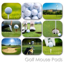 GOLF BALL SPORT COURSE COUNTRY CLUB HOLE CUSTOM MOUSE PAD MOUSEPAD (SM-01) picture