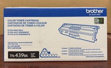 NEW GENUINE - BROTHER TN-439BK BLACK TONER CARTRIDGE - TN439BK - SEALED BOX picture