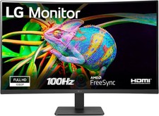 LG 32MR50C-B 32 In Class Full HD Curved Screen LCD Monitor picture