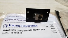 Extron MAAP-XTP DTP 24 Punch Down Jack 70-1052-12 (Black) picture