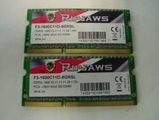 G.SKILL RIPJAWS - F3-1600C11D-8GRSL DDR3L-1600 1.35V PC3L-12800 4GBX2 SO-DIMM picture