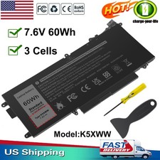 K5XWW 71TG4 Battery for Dell Latitude 7389 7390 5289 2 in 1 X49C1 0X49C1 60Wh picture