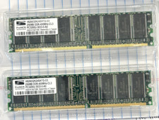 512MB 2x256MB PC3200 DDR-400 CLS PROMOS V826632K24SATG-D3 RAM picture