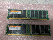 Hynix 1GB (2x512MB) DDR-400 PC3200 CL3 184-Pin Desktop RAM Tested Working picture