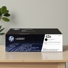 HP 43X High Yield Black Original LaserJet Toner Cartridge C8543X picture