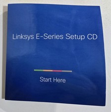 Linksys E1200 Setup CD Disc Software & Resources For Cisco Wireless Router picture