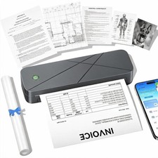 Portabel Thermal Printer Bluetooth Inkless Printer fit Phone, Tablet & Laptop picture