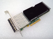 Riverbed 410-00108-01 4-Port 10GbE Fiber SFP+ PCIe Network Interface Card W/4SFP picture