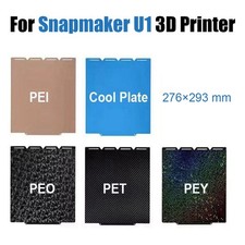 For Snapmaker U1 PEY PEO PET PEI Sheet Build Plate 276×293mm 3D Printer Platform picture