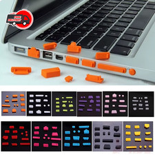 16pcs Universal Laptop Port Plug Silicone Dustproof USB Protector Cover Set picture