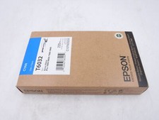 2020 Genuine OEM Epson Cyan Ink T6032 C13T603200 SEALED For Stylus Pro 7800 picture