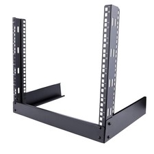 StarTech RK8OD — 8U Desktop Open‑Frame Rack (2‑Post, Free‑Standing, 19