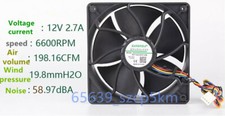 6600 RPM Fan for AntMiner D3 L3+ S9 T9 X3 Z9 DC12V 4PIN Replace SHLF1212GHE-07 picture