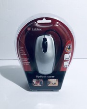 Labtec Optical Mouse 800-3 button Corded USB & PS/2 Adaptor Scroll Wheel Sealed picture